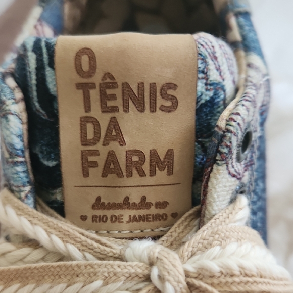 FARM rio Floral Canvas Espadrille Sneakers - Picture 2 of 7